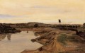 El Paseo de Poussin también conocido como Campaña Romana plein air Romanticismo Jean Baptiste Camille Corot